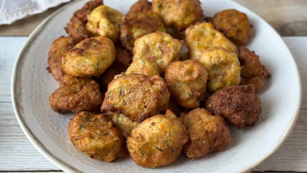buñuelos de calabacín